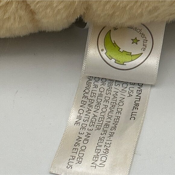 Animal Adventure Lion Plush Stuffed Brown Sitting 12" Toy Lovey Plushy 2021 Zoo - Picture 3 of 7